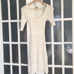 M Missoni cream dress